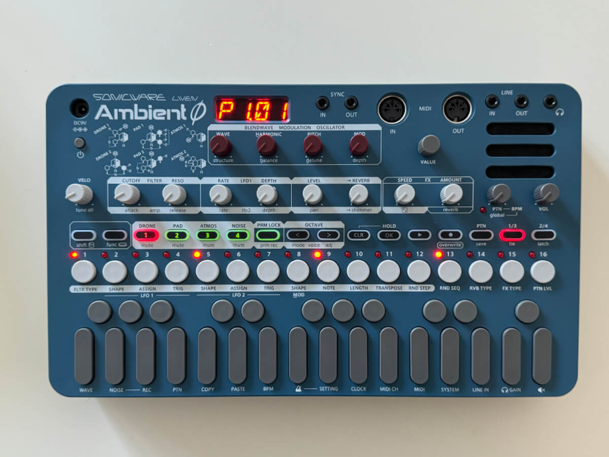 Test: Sonicware ELZ_1 play V2 – Groovebox in comparison – FBNFRTG